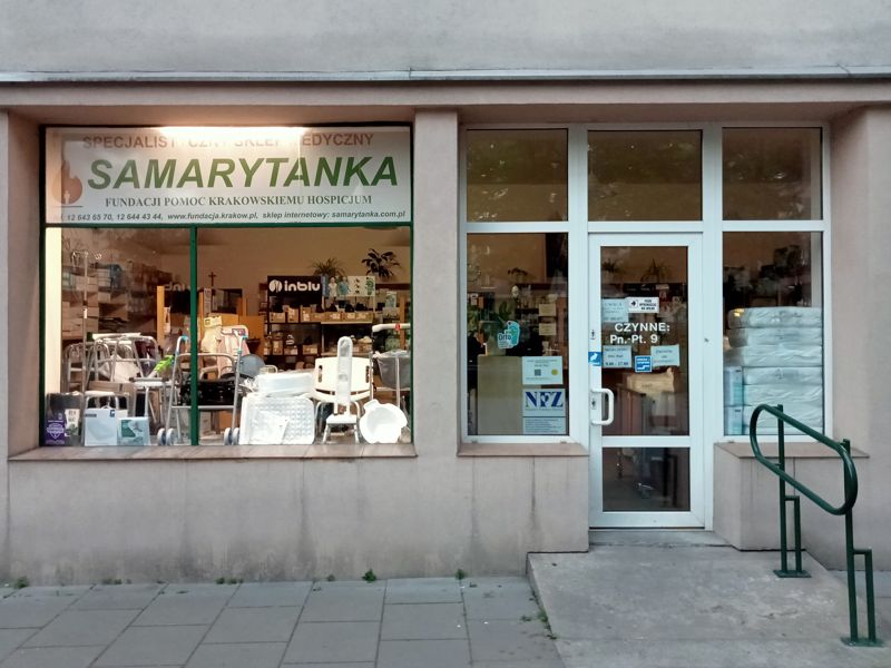 Sklep medyczny Samarytanka, Kraków os. Słoneczne 8