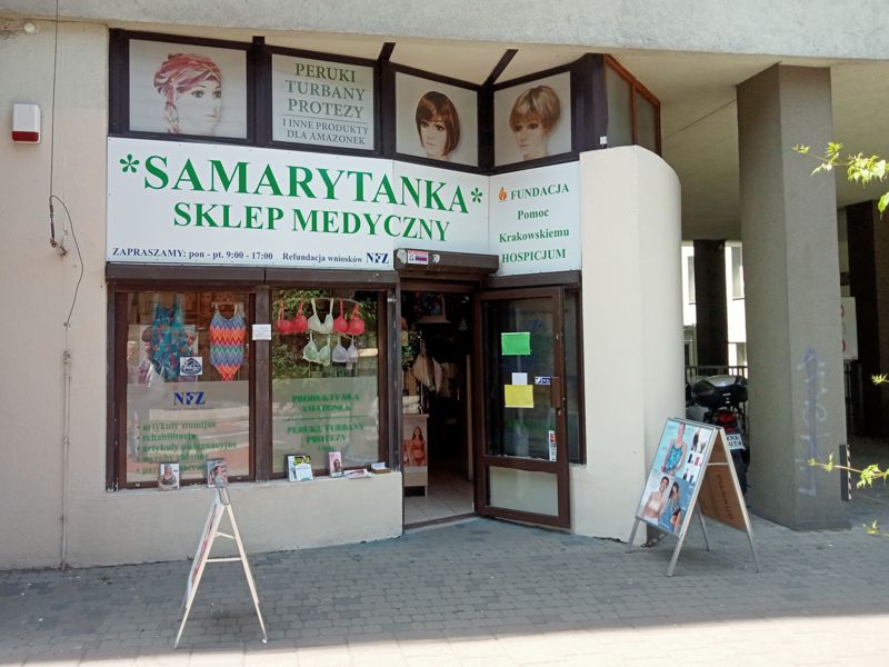 Sklep medyczny Samarytanka, Kraków ul. Garncarska 11